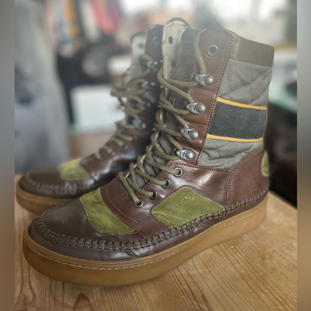 Alexander McQueen X Puma Joust boot green brown size 9 - Picture 6 of 16